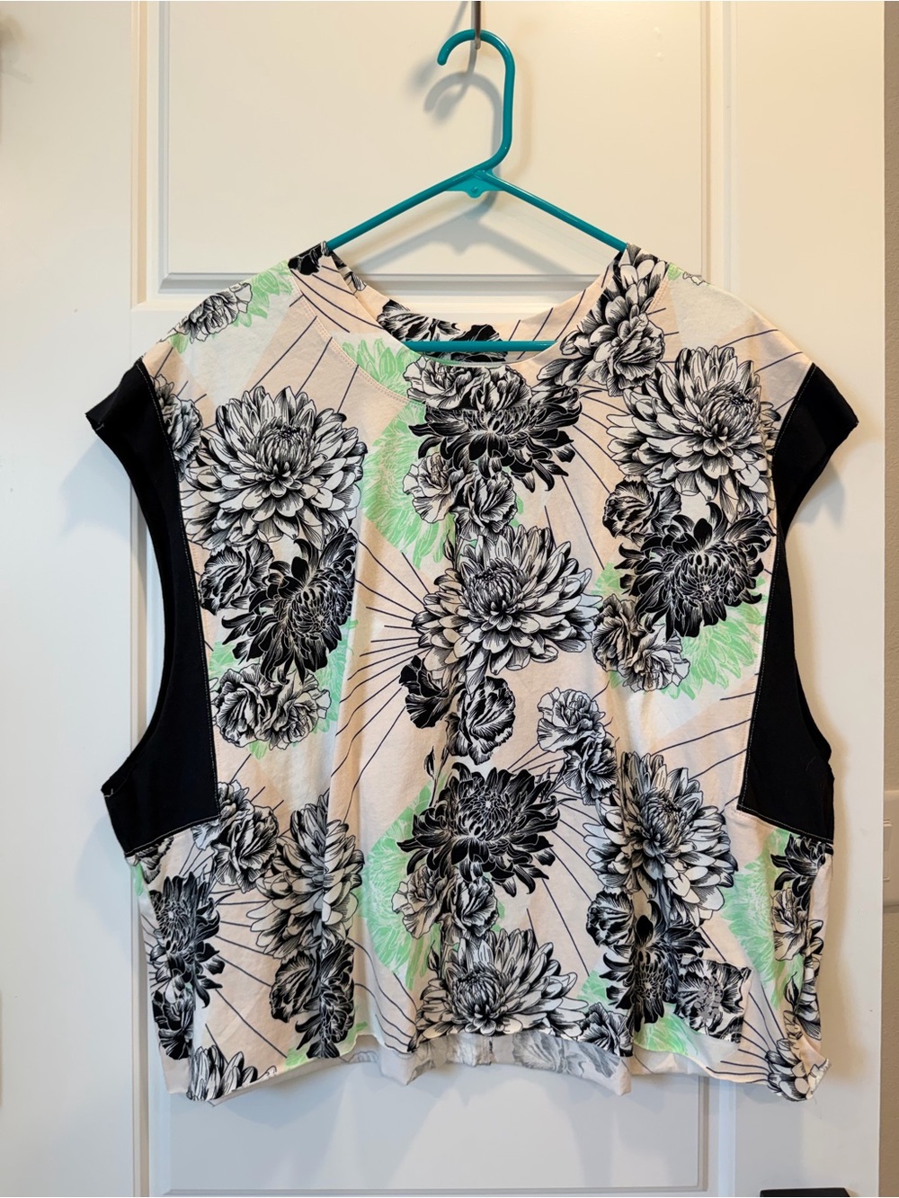 FP Movement by Free People Floral Print in Black and Cream